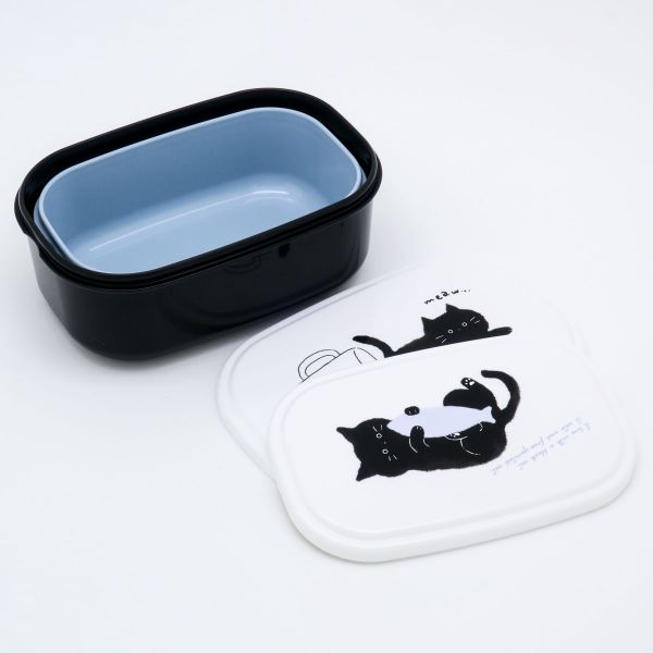 弁当容器 black cat シール容器2Pセット SP-22