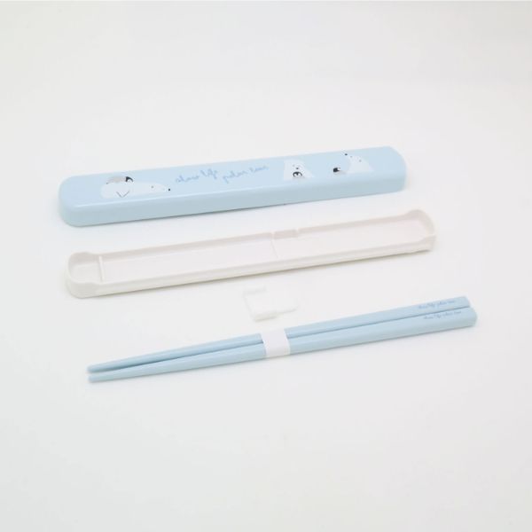 弁当小物 polarbear(ポーラーベア) 引フタ箸箱セット(19.5cm) HS-16
