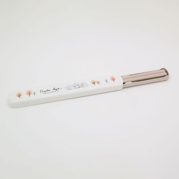 弁当小物 hedgehog(ヘッジホッグ) 引フタ箸箱セット(19.5cm) HS-16
