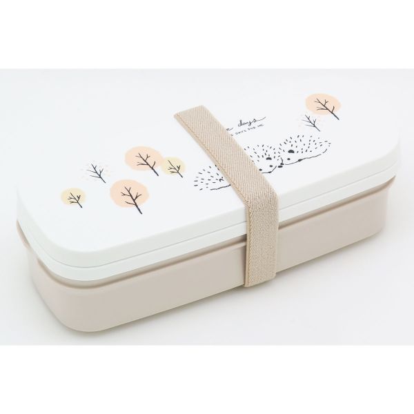 弁当容器 hedgehog(ヘッジホッグ) ランチボックス二段(仕切付) PW-28K