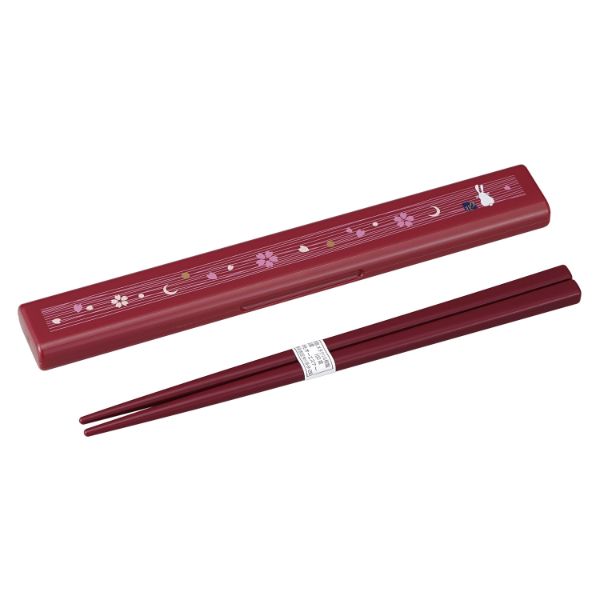 弁当小物 月花 箸セット19.5cm HS-12