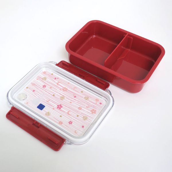 弁当容器 月花 タイトボックス巾着弁当袋付 PCL-1C