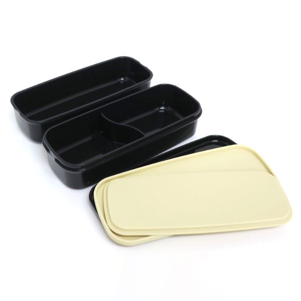 弁当容器 和音 ランチボックス二段巾着弁当袋付 PW-28C