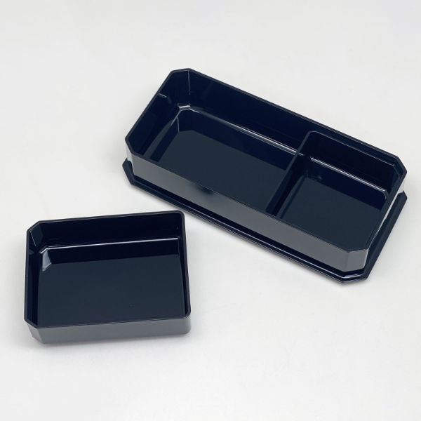弁当容器 和音 松花堂弁当箱巾着弁当袋付 PW-6＋KB-1