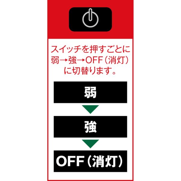 【防災】懐中電灯 アウトドアランタン(レッド) 2845951