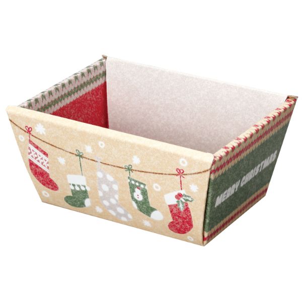 ギフト箱 20-1957 くつしたバスケットS ヤマニパッケージ