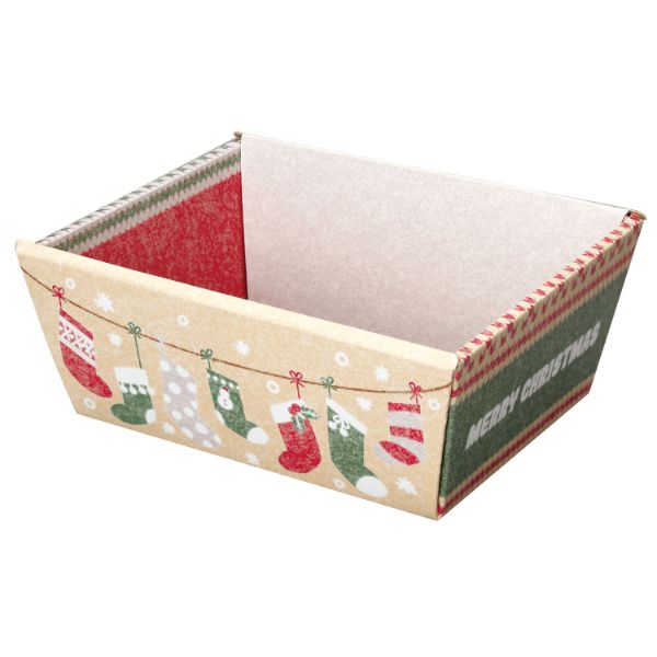 ギフト箱 20-1958 くつしたバスケットM ヤマニパッケージ