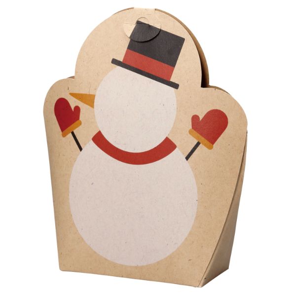 ギフト箱 20-2174 スタンドBOX スノーマン ヤマニパッケージ
