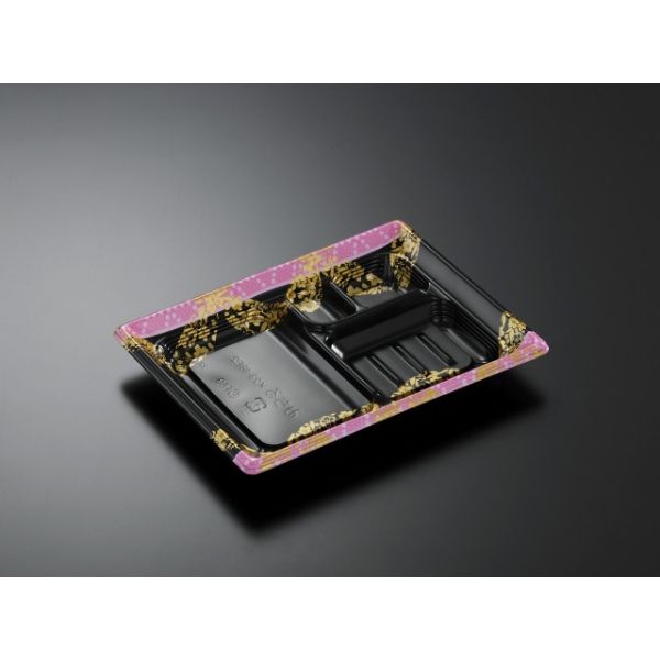 弁当容器 CTみちるK23-18E2百花PBK 中央化学
