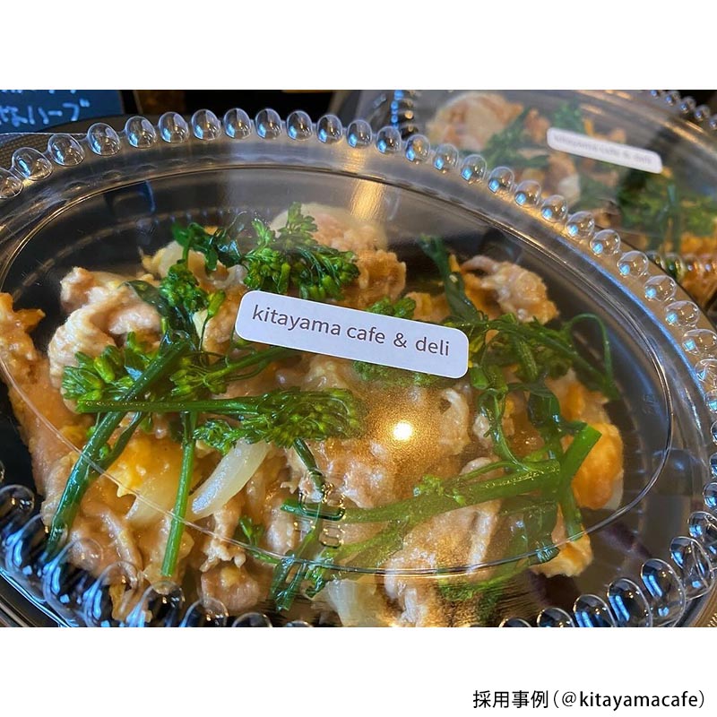 惣菜容器 CT 街デリ ランチ M21 BK 身 中央化学