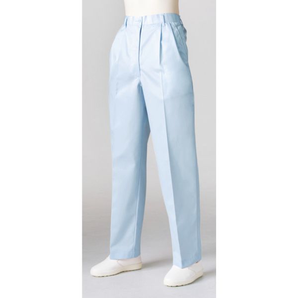 レディースパンツ 住商モンブラン 7-038_5L パンツ レディス サックス 制菌加工 5L