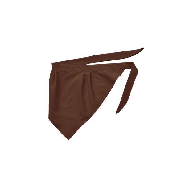 アクセサリー 住商モンブラン 9-177_F 三角巾 兼用 ブラウン フリーサイズ