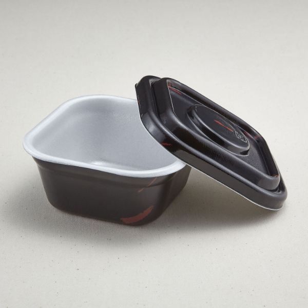 どんぶり容器 どん重 大盛 うるしセット 青葉紙業