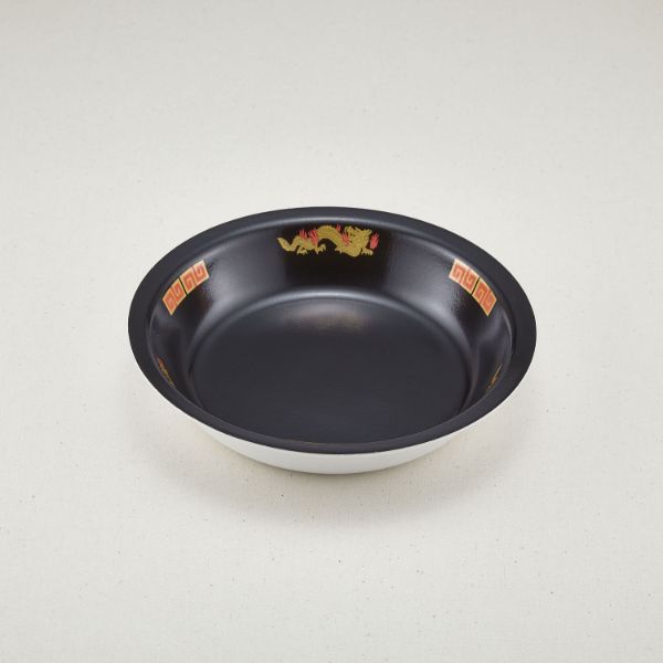 弁当容器 まるざら 205(本体)黒龍 青葉紙業