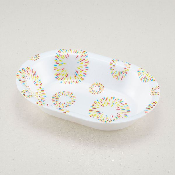 弁当容器 こばん 500(本体)フラワー 青葉紙業