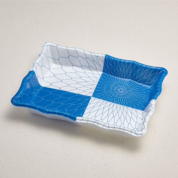 弁当容器 なみざら 40 あみめ 青葉紙業