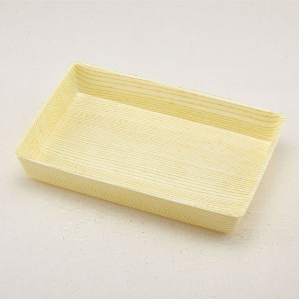 弁当容器 すし折 8寸(本体)もくめ 青葉紙業