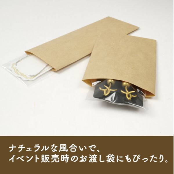 陳列備品 クラフト平袋 L 10枚 ササガワ