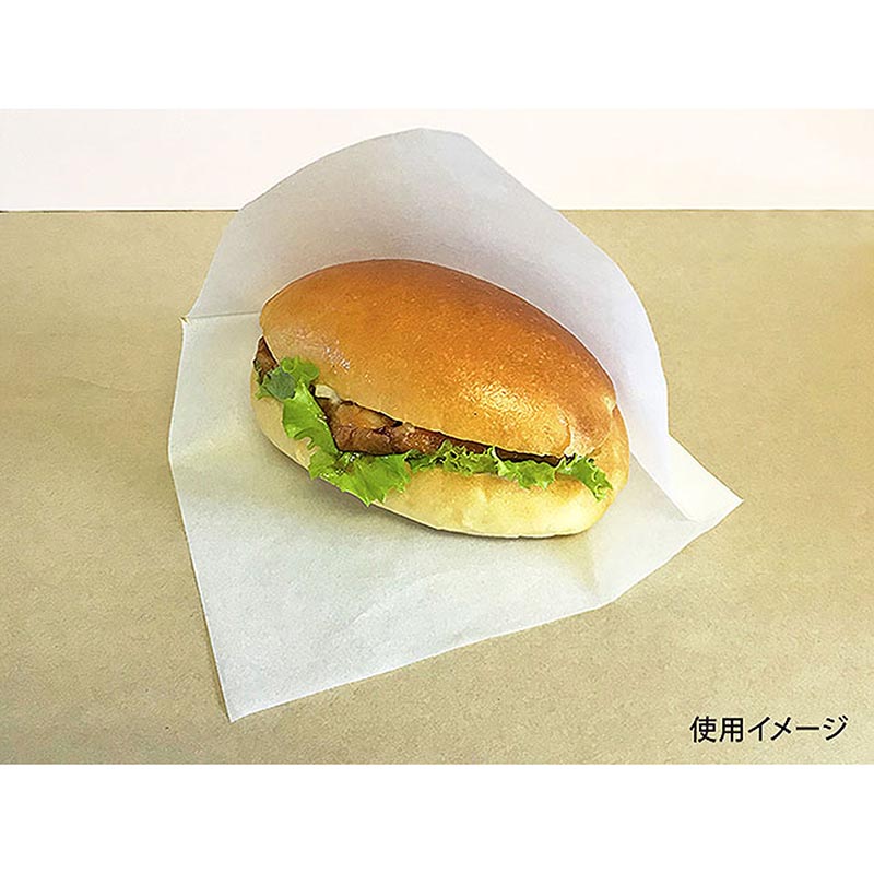 バーガー袋 純白ロール 150角