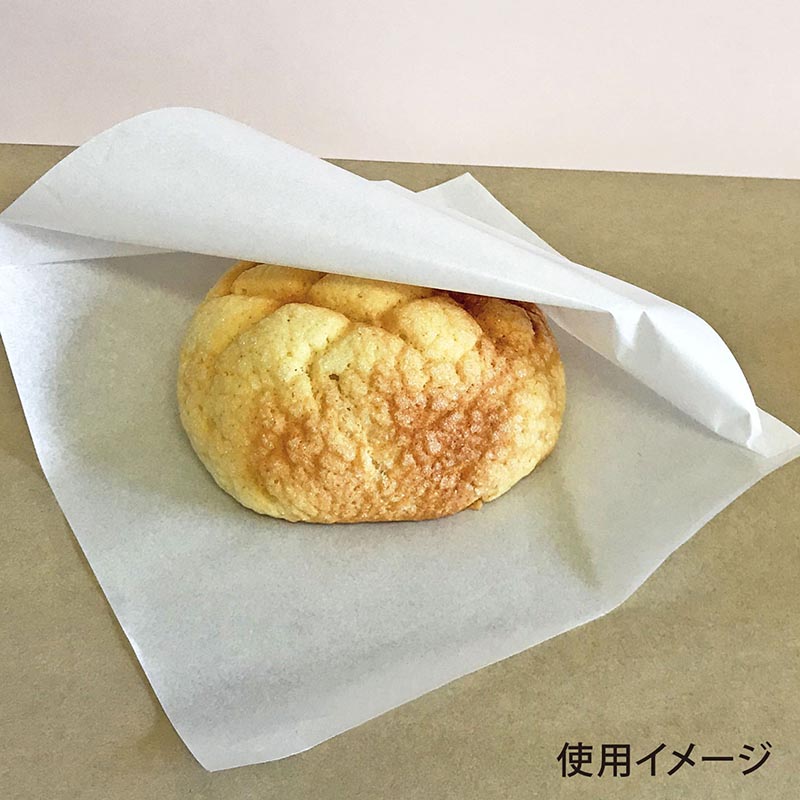 バーガー袋M(白) DELI WRAPIN＇ 業務用 100枚入