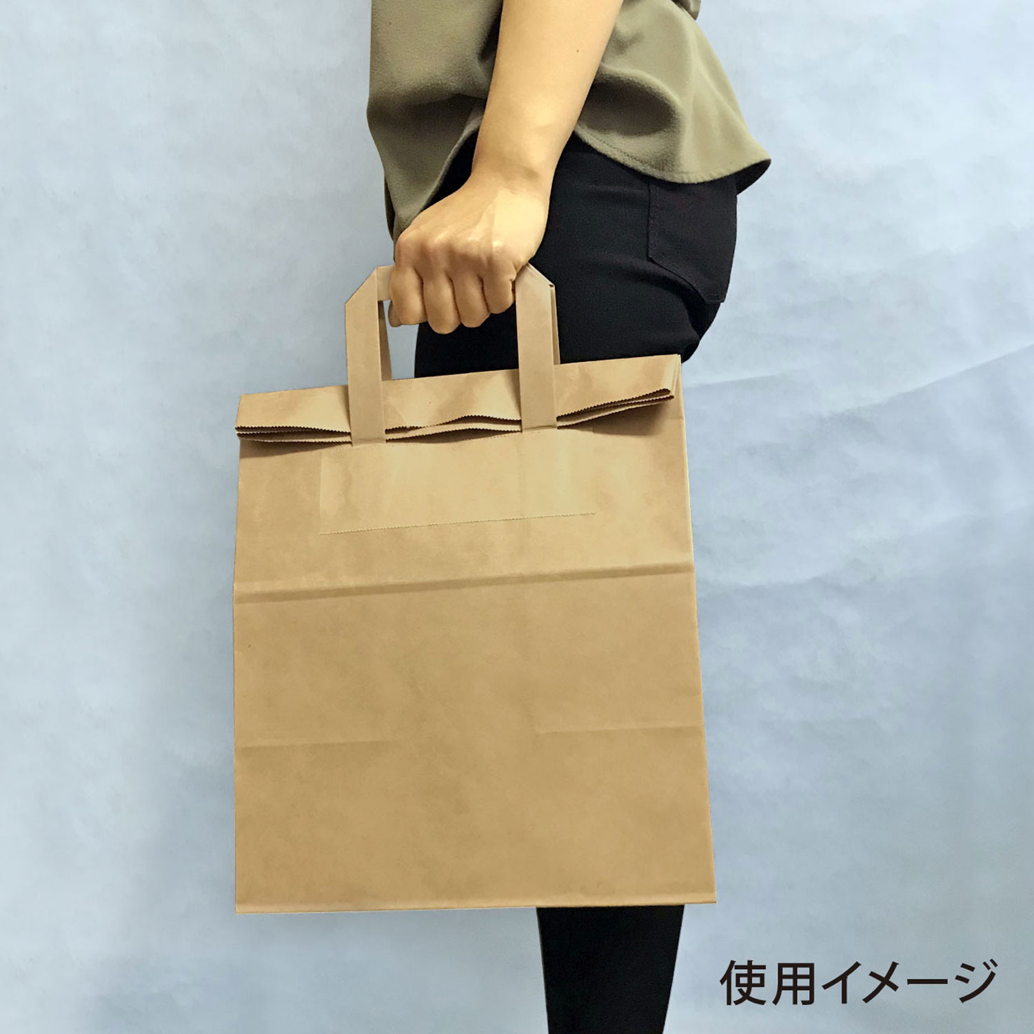 紙手提袋 フォールドバッグ L 業務用 25枚入