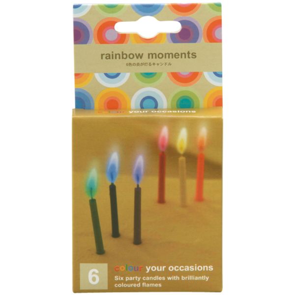 贈答用飾り rainbow moments 6色6本 カメヤマ
