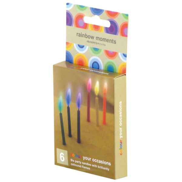 贈答用飾り rainbow moments 6色6本 カメヤマ