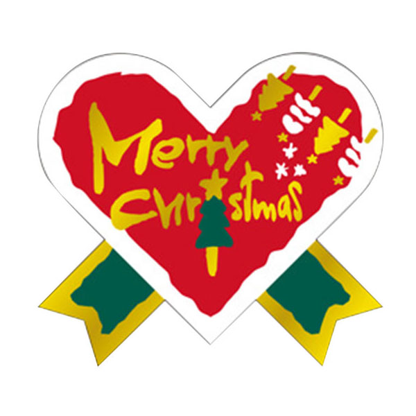 PS ラベル FK-68クリスマスリボン