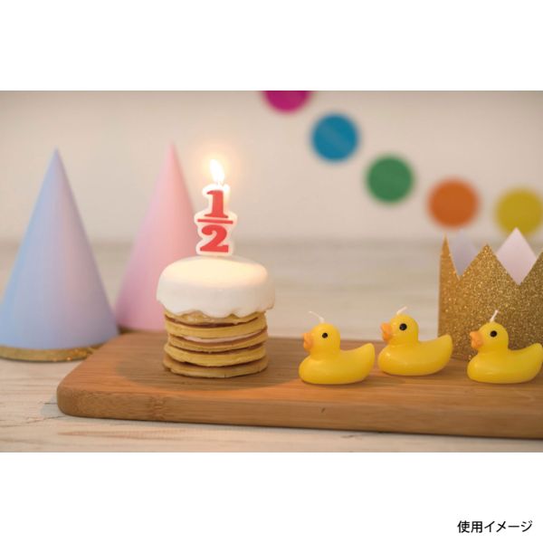 贈答用飾り 1/2キャンドル カメヤマ