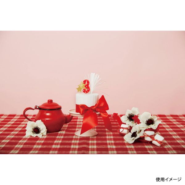 贈答用飾り ナンバーキャンドル スター 1番 レッド カメヤマ