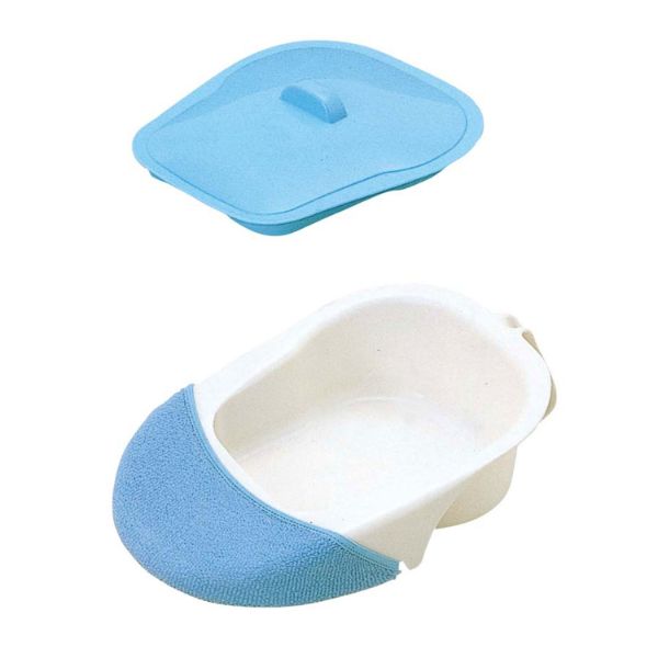 【介護/医療】排泄補助用品 差し込み便器(専用カバー付)