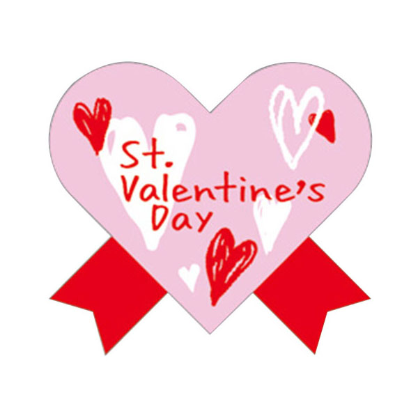 バレンタインラベル FK-74 VTリボン大