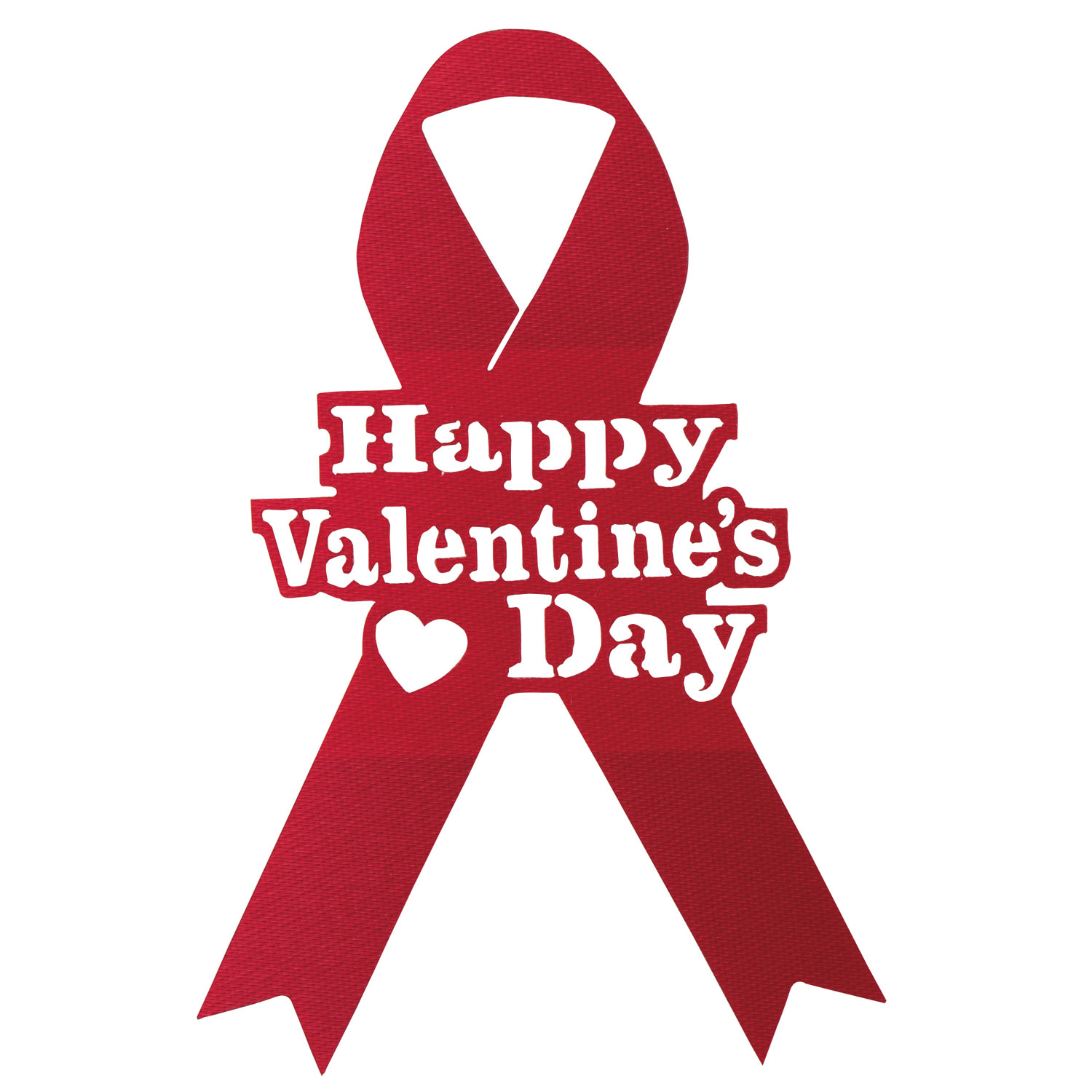 シール 青山 7328-16 ファブリックシールリットル型 バレンタイン 48枚入