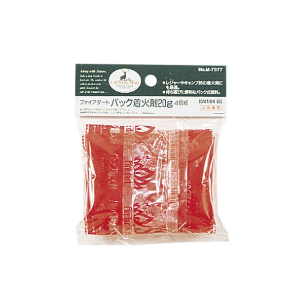 ファイアダートパック着火剤 20g 4個組 パール金属