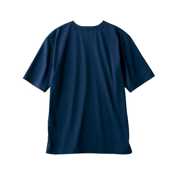 Tシャツ OV2512-9_S ワイド兼用 半袖 ネイビー S 住商モンブラン