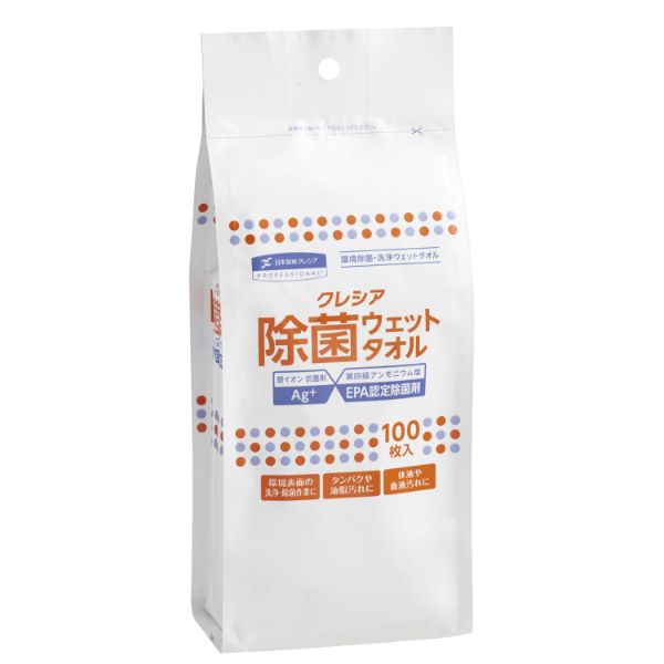 クレシア 除菌ウェットタオル 詰め替え用 日本製紙クレシア
