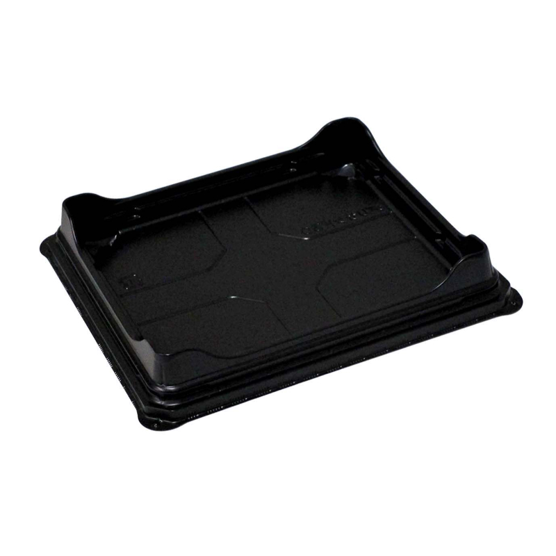サンドイッチ容器 デリサンド50(14-12)PS2黒 デンカポリマー
