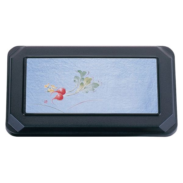 食器 BW-410 [本体]黒・内赤01 [蓋]黒・ラディッシュ タカギ産業