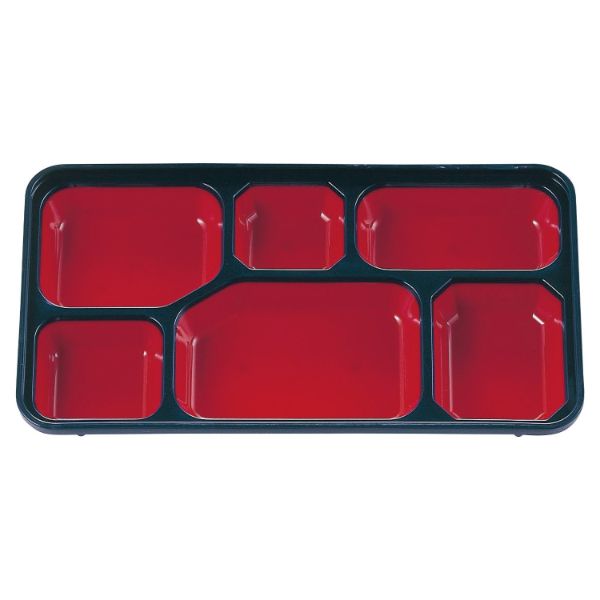 食器 BW-400 [本体]紺・内赤01 [蓋]紺・ダイコン タカギ産業