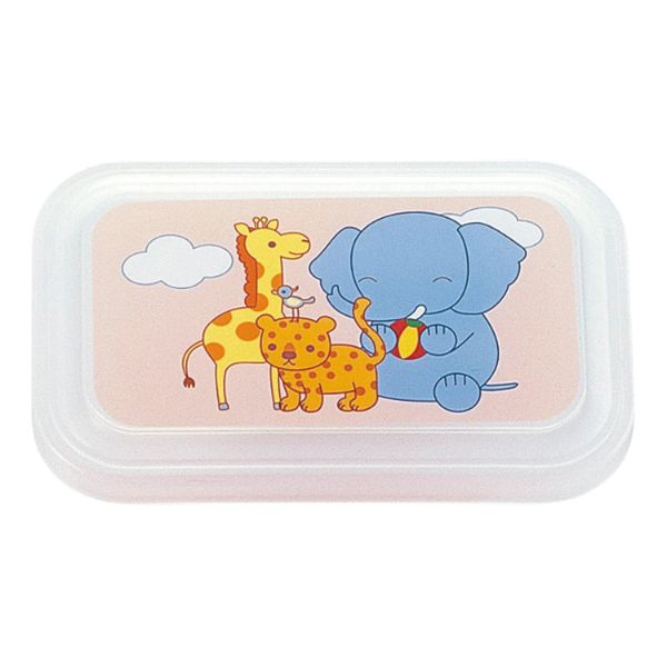 食器 B-161A [本体]ピンク78 [蓋]透明・ピュアフレンドB タカギ産業