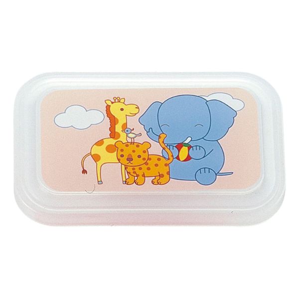 食器 B-161B [本体]ピンク78 [蓋]透明・ピュアフレンドB タカギ産業