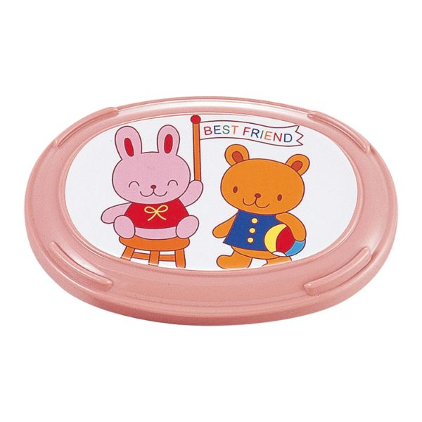 食器 LT-063Y [本体]ピンク99 [蓋]ピンク99・アニマルクラブA タカギ産業