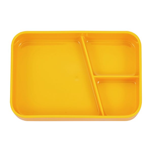 食器 B-116A [本体]イエロー10 [蓋]イエロー10・クローバー(イエロー) タカギ産業