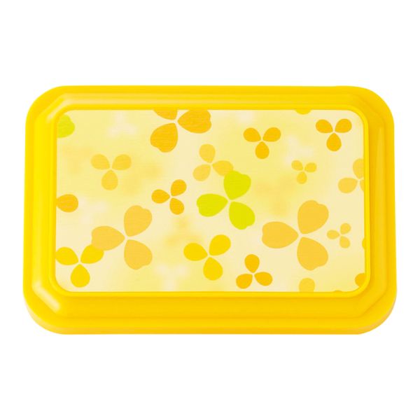 食器 B-116A [本体]イエロー10 [蓋]イエロー10・クローバー(イエロー) タカギ産業