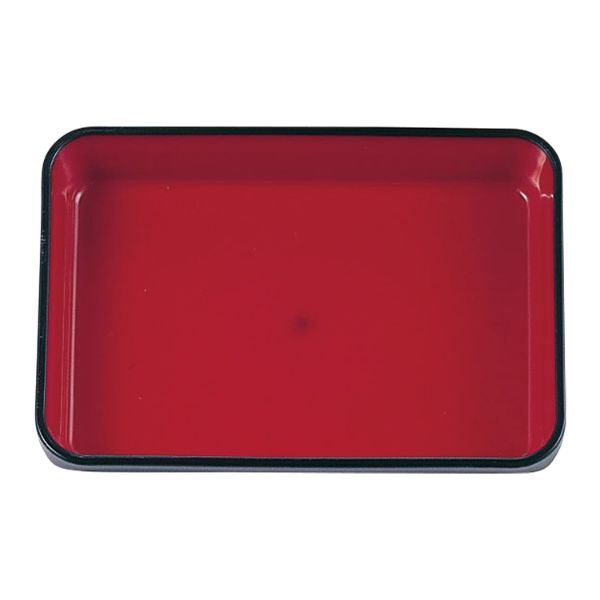 食器 BW-550 [本体]黒・内赤40 [蓋]黒・しゃくやく タカギ産業