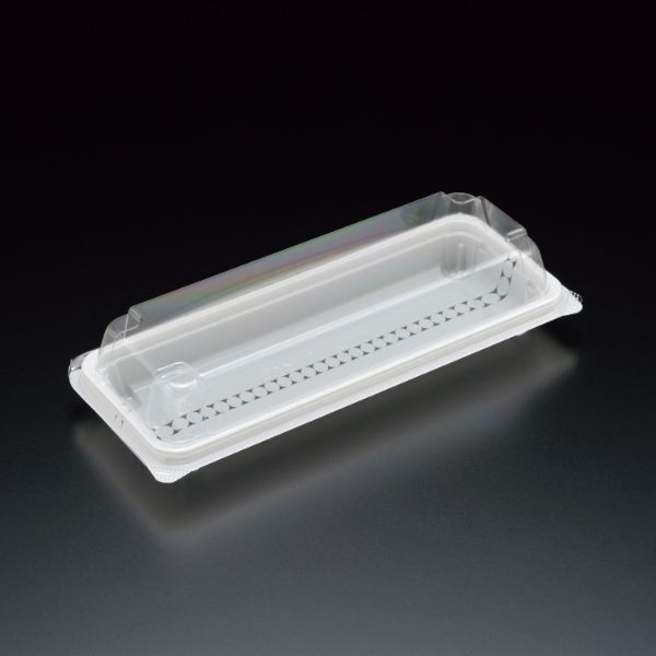 軽食容器 ユニコン LS-K15 Wマル スミ