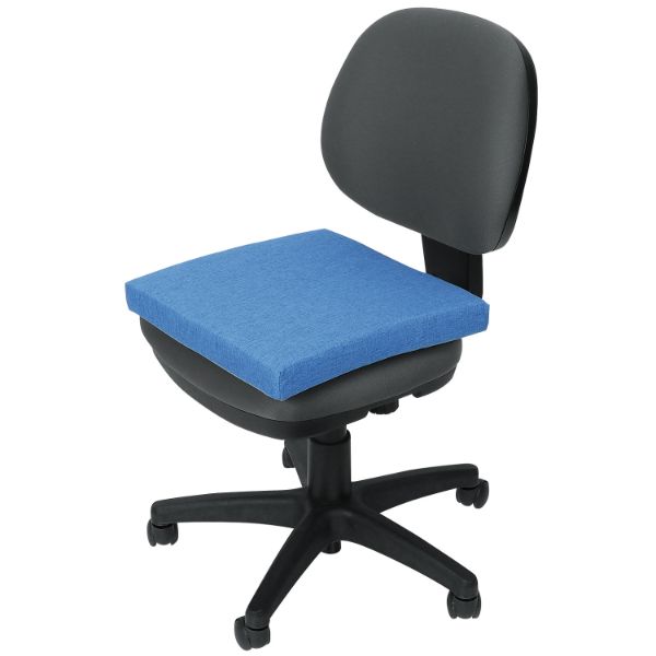 【介護/医療】その他 スクエアクッション ブルー アーテック