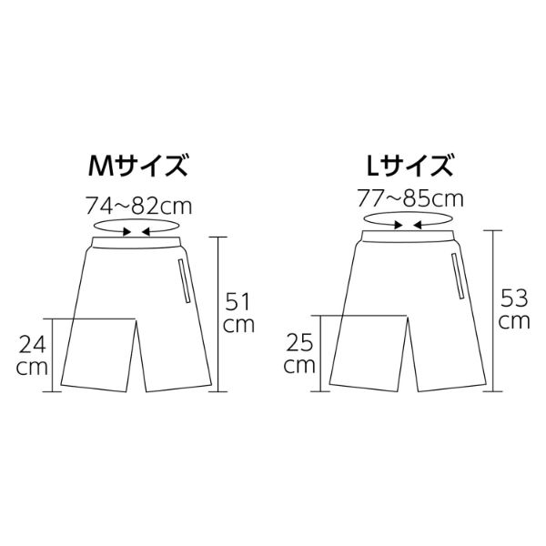 【介護/医療】ユニフォーム ドライハーフパンツ ダークグレー L アーテック