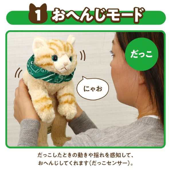 よんで！だっこして！おへんじアニマル 猫 アーテック