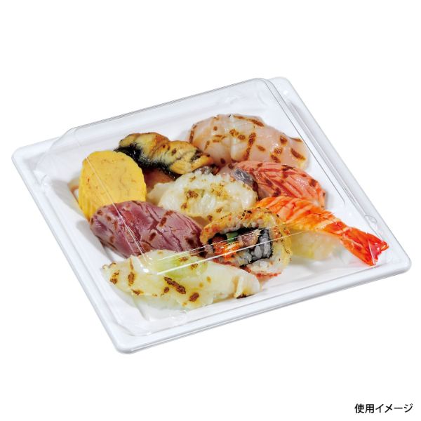 軽食容器 福皿 18H白 新 福助工業